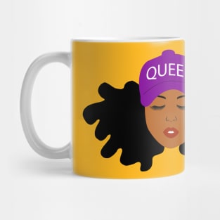 Black Queen Afro Puffs Mug